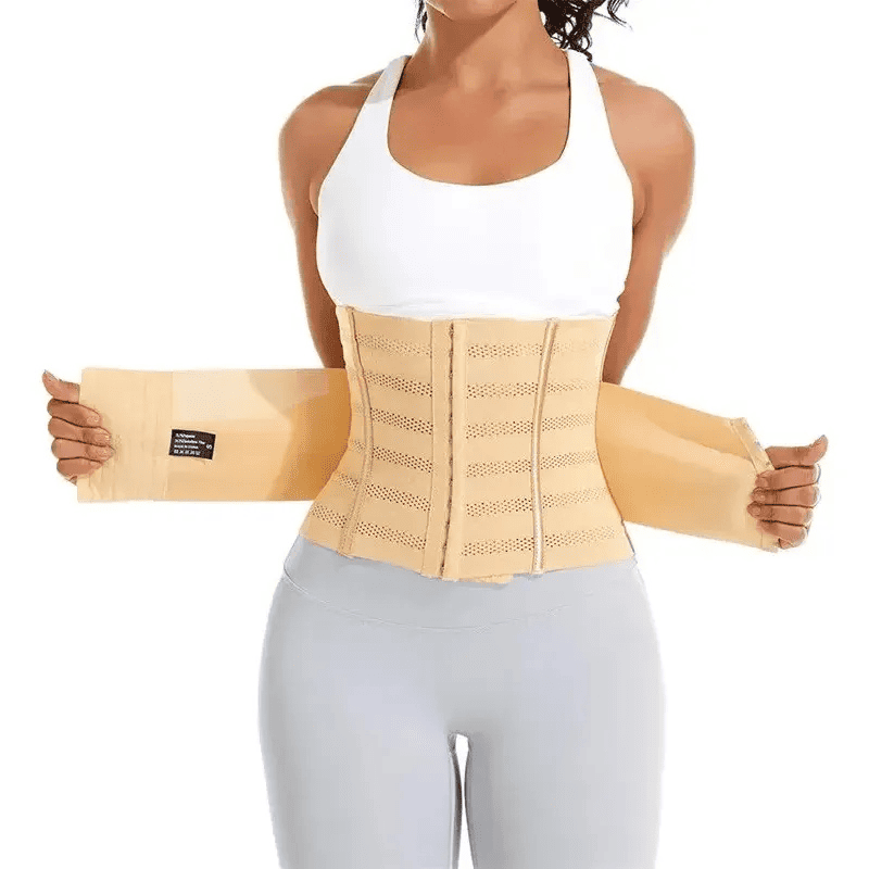 Cinta Modeladora NoriShape™ – Dupla Compressão para uma Cintura Mais Definida