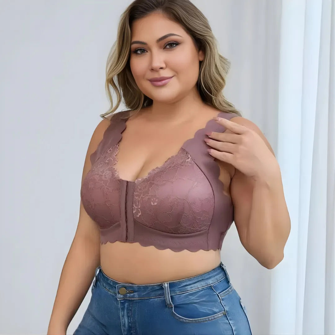 Sutiã Sofia Sustentação com Fecho Frontal - Compre 1 Leve 2 - imagem 5