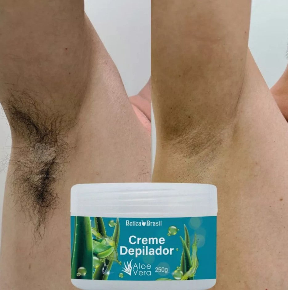 Creme Depilador Depimax™ Corpo & Rosto com Aloe Vera