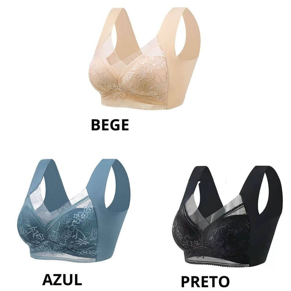 Kit 3 unidades Sutiã Helena em renda - BLACK FRIDAY - imagem 7