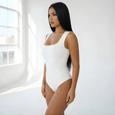 Body modelador Comfort Shape feminino com tecido suplex premium e forro duplo