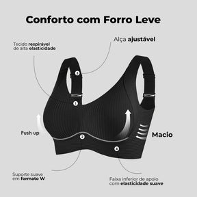 Kit com 3 Sutiãs BellaLift - Levantas e Modela os seios - imagem 5