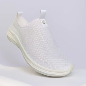 Tênis Ortopédico Feminino ComfortShine™ Calce Fácil Sem Cadarço com Strass - imagem 8