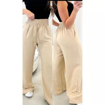 Calça Pantalona Aurora Cintura Alta Bolsos Funcio - imagem 15