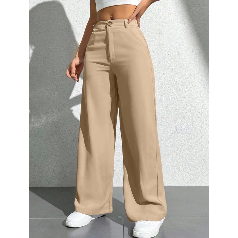 Calça Wide Leg Milano Alfaiataria Premium Feminina - imagem 5