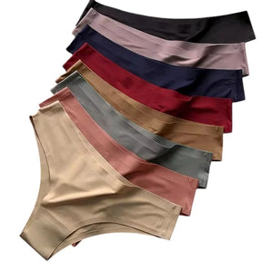 Kit 3 Calcinhas Sem Costura Poliamida Invisível com acabamento invisível sob roupas