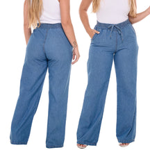 Calça Charlotte Jeans Wide Leg Cintura Alta - imagem 6