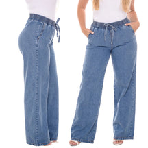Calça Charlotte Jeans Wide Leg Cintura Alta - imagem 7