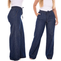 Calça Charlotte Jeans Wide Leg Cintura Alta - imagem 8
