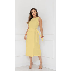 Vestido Firenze™ Alfaiataria Midi com Amarração Lateral - imagem 16
