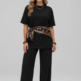 Conjunto Elegance™ Pantalona com Blusa Manga Curta - imagem 5