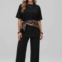Conjunto Elegance™ Pantalona com Blusa Manga Curta - imagem 5