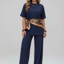 Conjunto Elegance™ Pantalona com Blusa Manga Curta - imagem 8