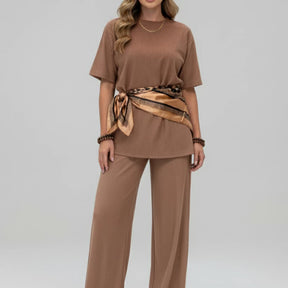 Conjunto Elegance™ Pantalona com Blusa Manga Curta - imagem 10