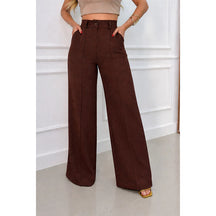 Calça Wide Leg Pantalona Duna Cintura Estruturada - imagem 11