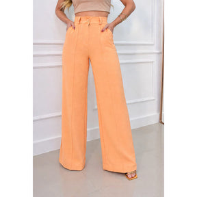 Calça Wide Leg Pantalona Duna Cintura Estruturada - imagem 27