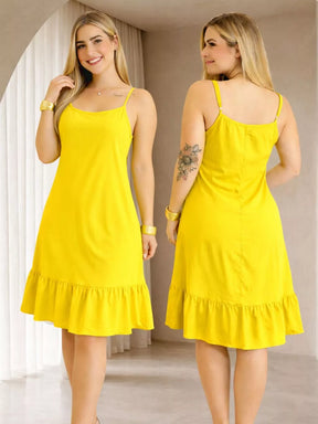 Vestido Feminino Soltinho com Alcinha Regulável | Use Lana - imagem 5