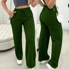 Calça Pantalona Lanzinha Cintura Alta Feminina - imagem 5