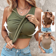 Kit 3 Regatas Femininas com Sutiã Embutido - imagem 13