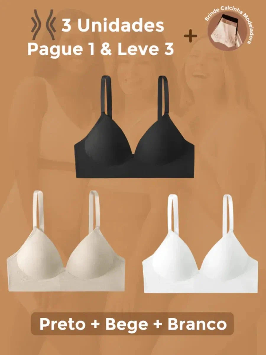 Sutiã Modelador Libelle (Compre 1 & Leve 3) - Máxima sustentação e conforto - imagem 18
