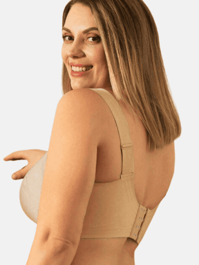 Detalhe do tecido elástico do sutiã modelador Modern Shaper® sem fio