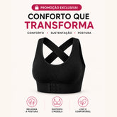 Sutiã Modelador Postural ComfortLift™ com Sustentação e Conforto - Frete Grátis